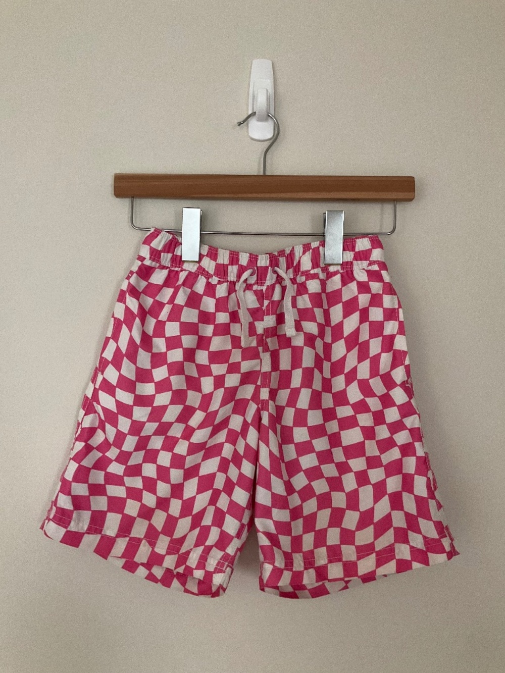 Hanna Andersson Boys Printed Classic Swim Trunks - Size 8